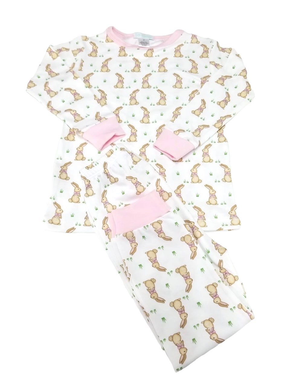Pima Girl Bunny Pajamas