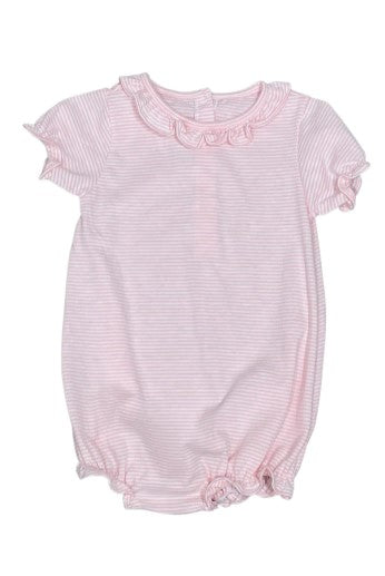 Keeley Knit Pink Stripe Bubble