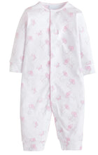 Load image into Gallery viewer, Printed Romper - Flying Bunnies (Pink or Blue)
