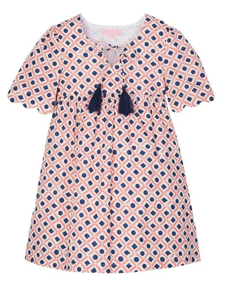 Riviera Dress - Rose Geo